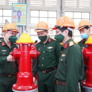 Trụ cứu hỏa Bộ Quốc Phòng đạt tiêu chuẩn TCVN 6379-1998