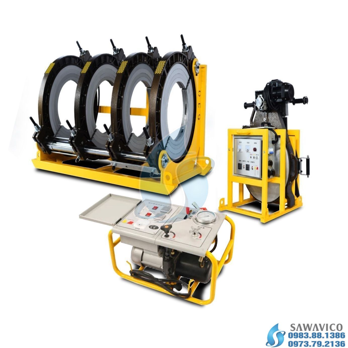 Máy hàn ống HDPE thủy lực