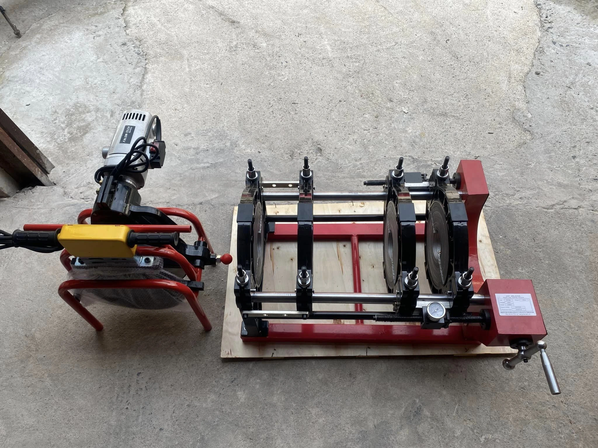 Tính năng của máy hàn Vitme HDPE