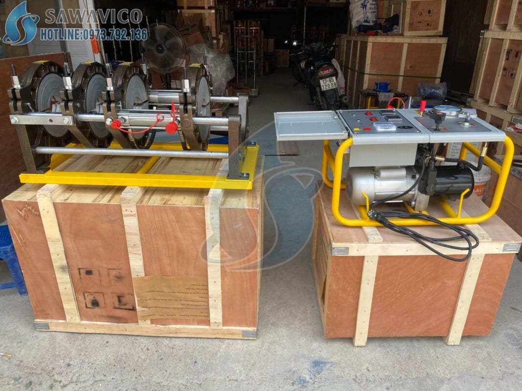 Lựa chọn máy hàn ống HDPE phù hợp tại SAWAVICO