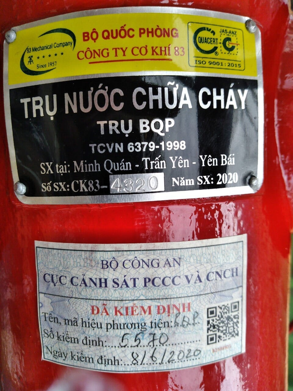 Mua trụ cứu hoả chính hãng ở đâu uy tín, chất lượng?