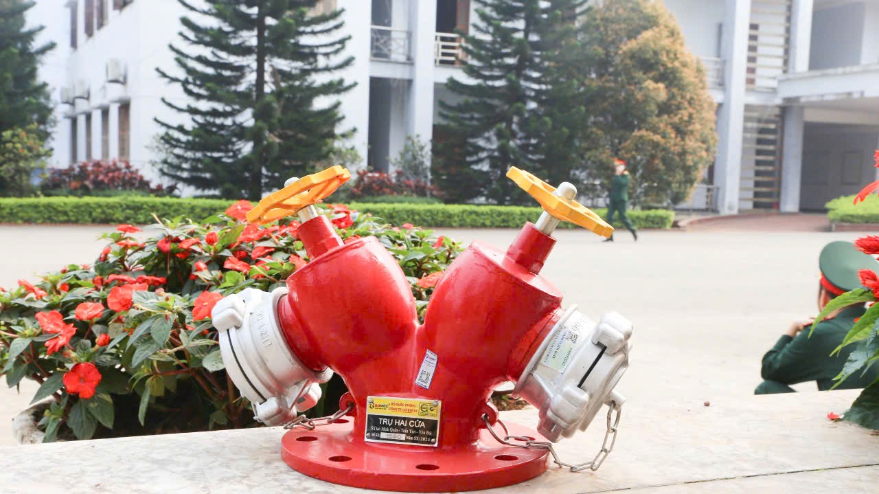 Trụ cứu hoả phù hợp cho các công trình vừa