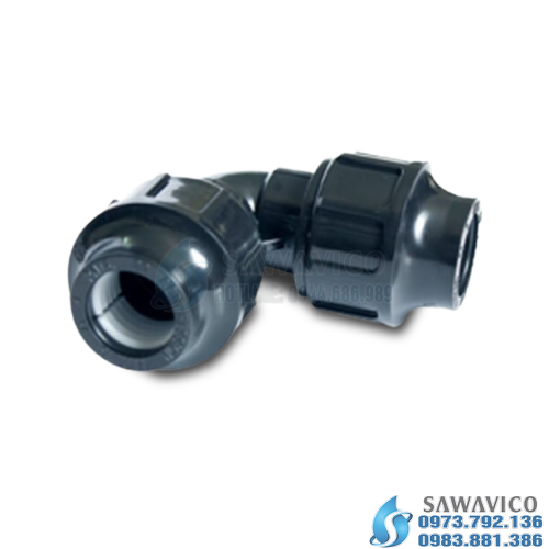 Cút đều vặn ren HDPE