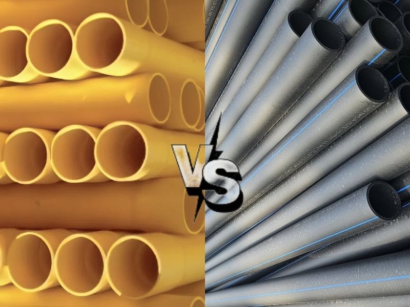 So sánh ống nhựa PVC và HDPE