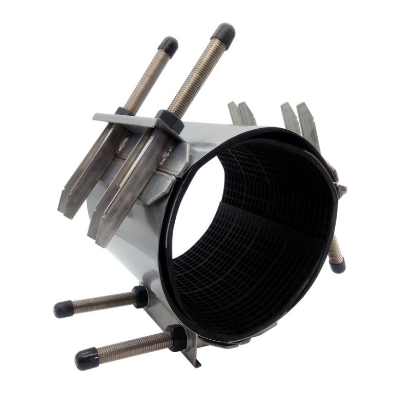 Đai sửa chữa inox D180 2 mảnh